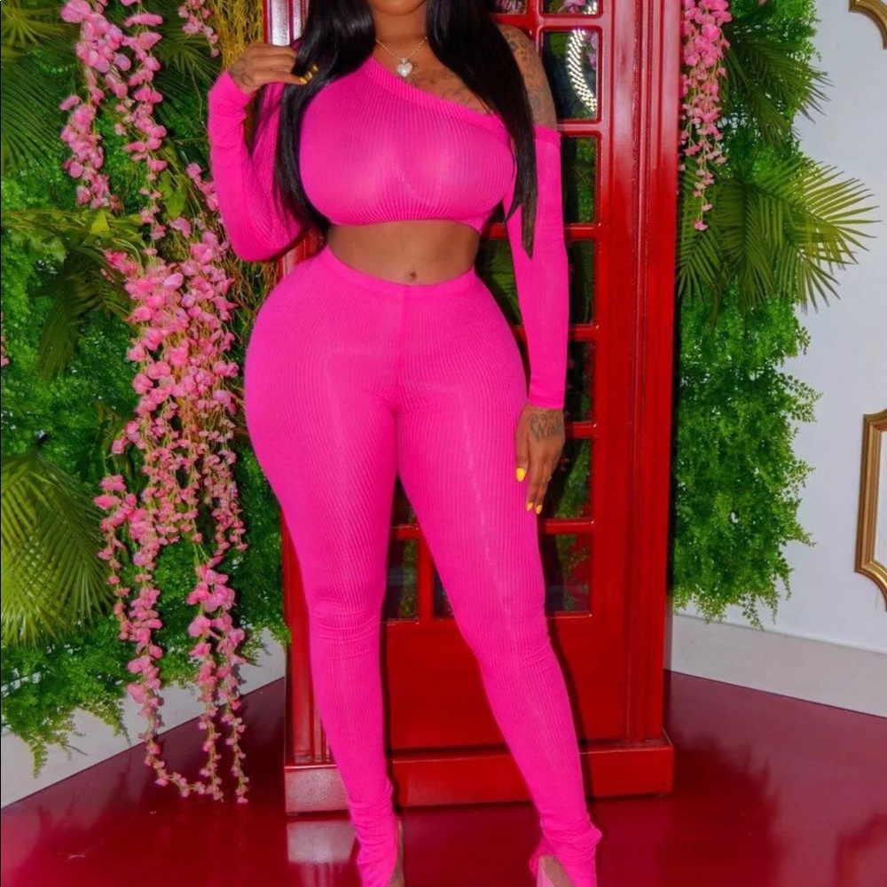 2 piece stretchy set